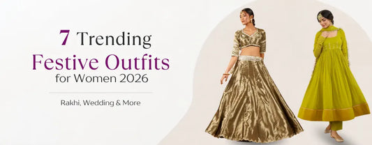 7 Trending Festive Outfits for Women 2026 | Rakhi, Diwali, Wedding & More | Jovi India
