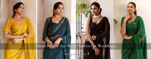 About Ready to Wear Sarees for Weddings JOVI Fashion India | Jovi Fashion India