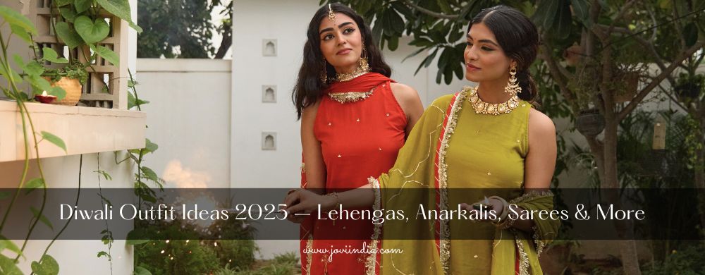 Diwali Outfit Ideas Lehengas Anarkalis Sarees and More | JOVI Fashion India