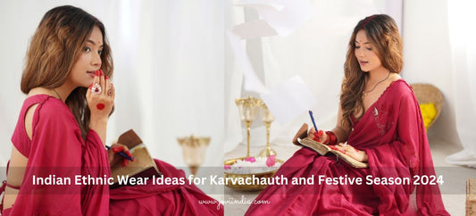 Indian Ethnic Wear Ideas for Karwachauth and Festive Season 29th October 2026 | Jovi India