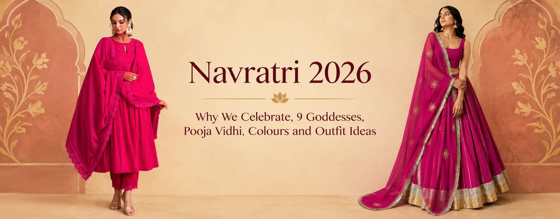 Navratri 2026: Why We Celebrate, 9 Goddesses, Pooja Vidhi, Colours and Outfit Ideas
