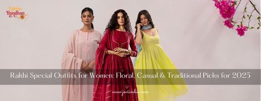 Rakhi Special Outfits for Women: Floral, Casual & Traditional Picks for 2025 - JOVI India | Jovi India