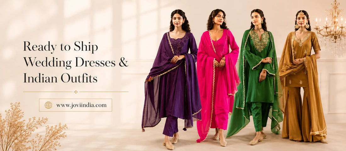 Ready to Ship Wedding Dresses and Indian Outfits
