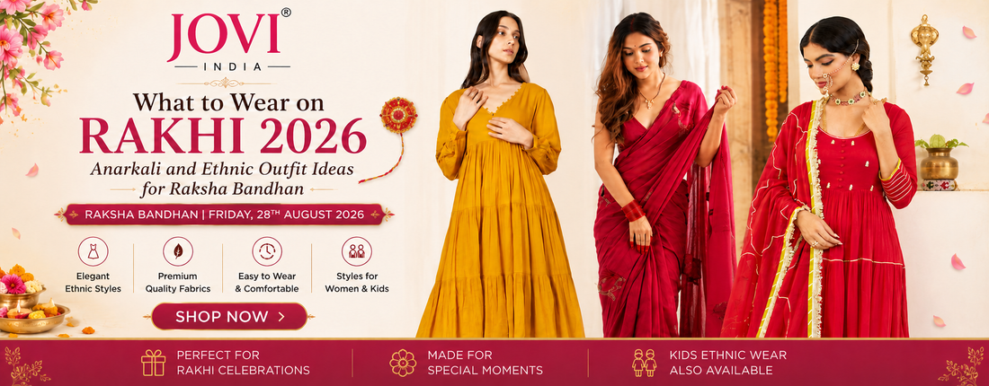 What to Wear on Rakhi 2026 Anarkali and Ethnic Outfit Ideas for Raksha Bandhan