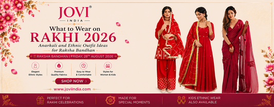 What to Wear on Rakhi 2026 Anarkali and Ethnic Outfit Ideas for Raksha Bandhan | Jovi India