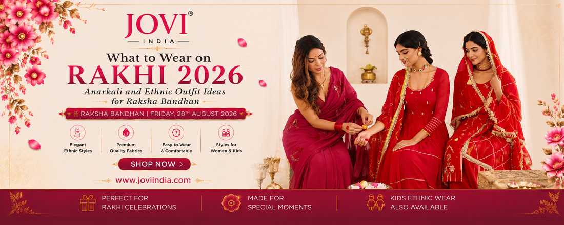 What to Wear on Rakhi 2026 Anarkali and Ethnic Outfit Ideas for Raksha Bandhan