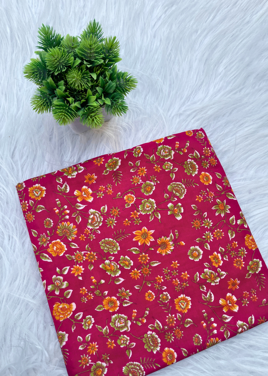 Rani Jaal Printed Cotton Fabric | Jovi India