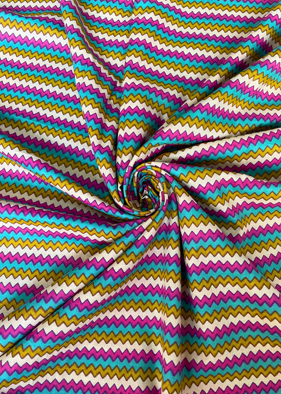 Multi Printed Cotton Fabric | JOVI India