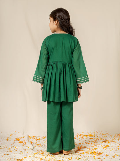 Jiyara Green Co-ord Set