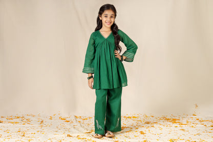 Jiyara Green Co-ord Set