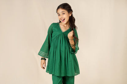 Jiyara Green Co-ord Set