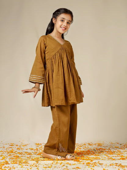 Jiyara Brown Co-ord Sets for women at JOVI India