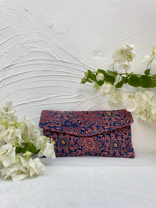 Long Printed Flap Pouch - Assorted Prints | Jovi Fashion India