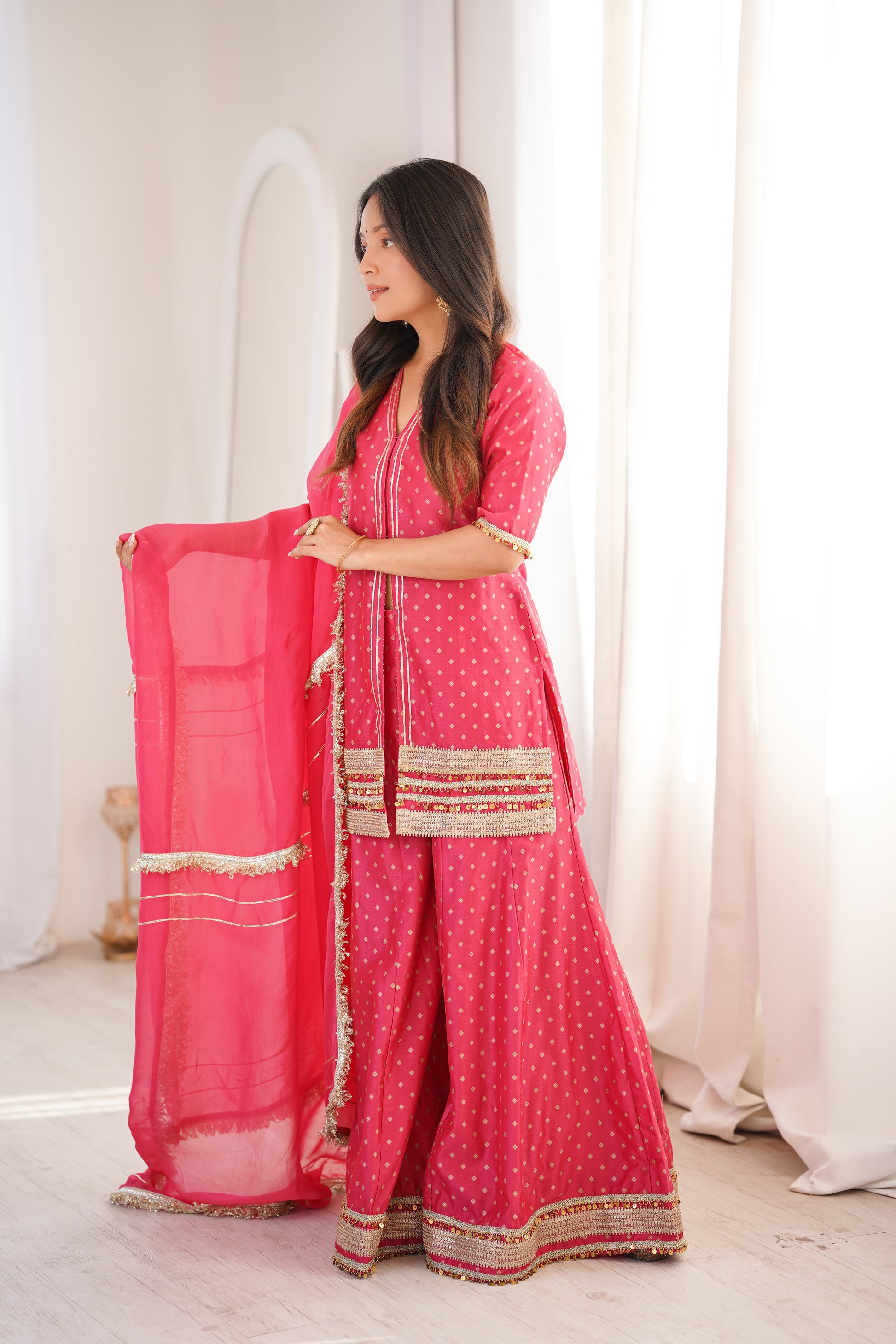 Women's Traditional Suit Set for Family Gatherings by JOVI India