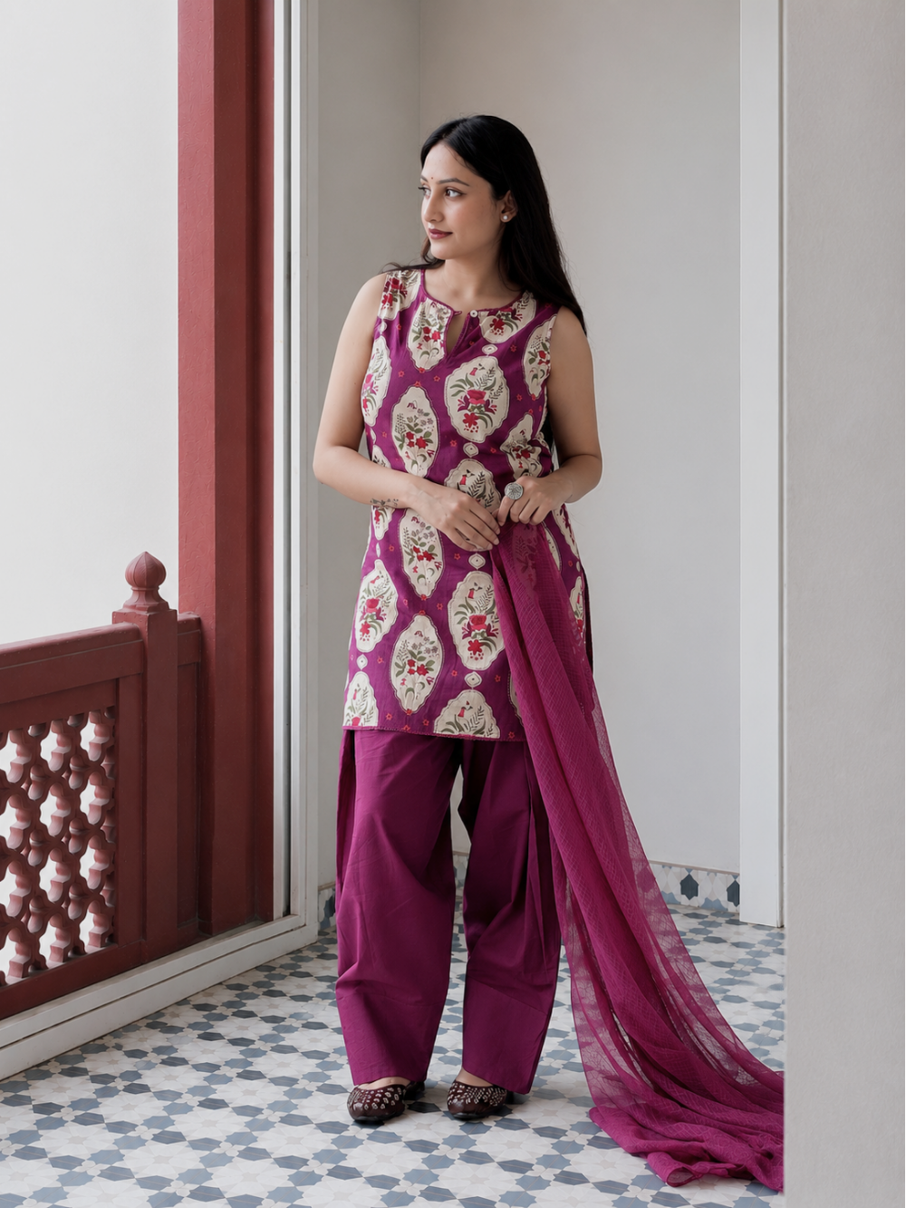 Jamuni Fusion Farshi Set | JOVI India