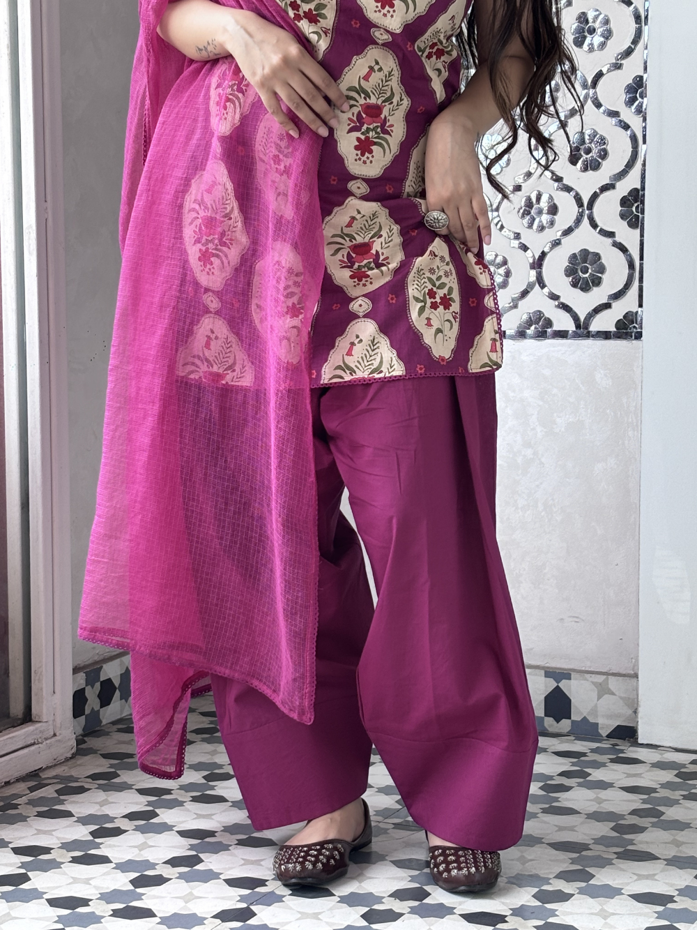 Jamuni Fusion Farshi Set | JOVI India
