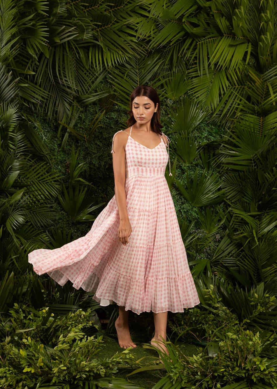 halter neck dress online india Buy The Indian Ethnic Co. Indigo Halter Neck Cotton Maxi Dress Online