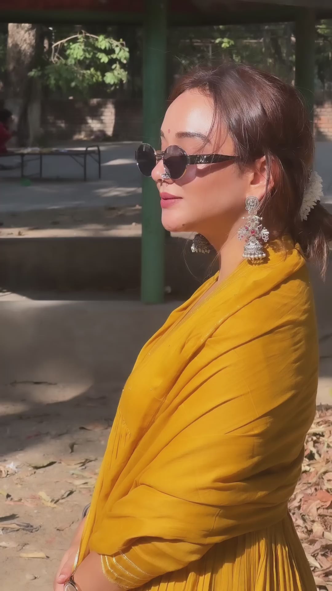Stylish Mustard Collar Neck Anarkali Suit Sets for Women at JOVI India
